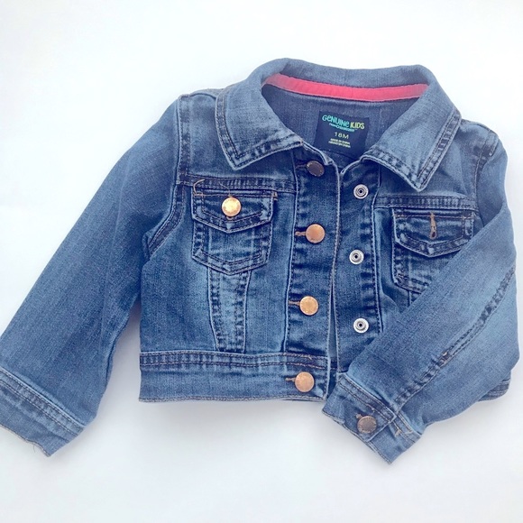 Oshkosh Genuine kids Jean jacket 18 month - Picture 1 of 3